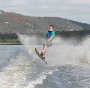 Waterskiing