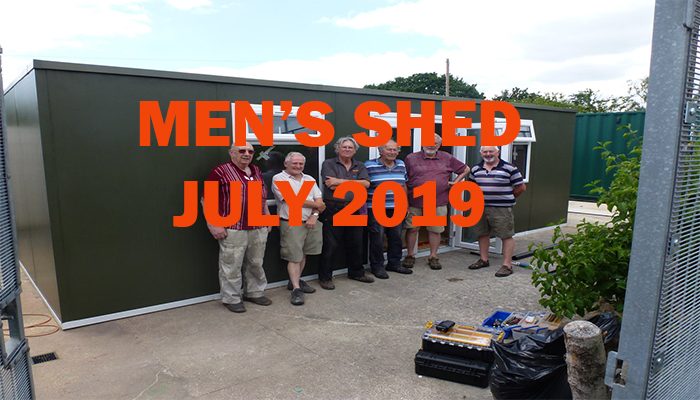 MEN’S SHED JULY 2019