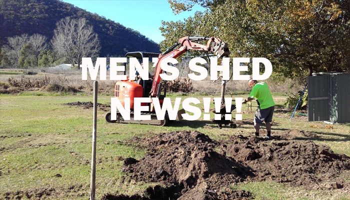 MEN’S SHED NEWS!!!!